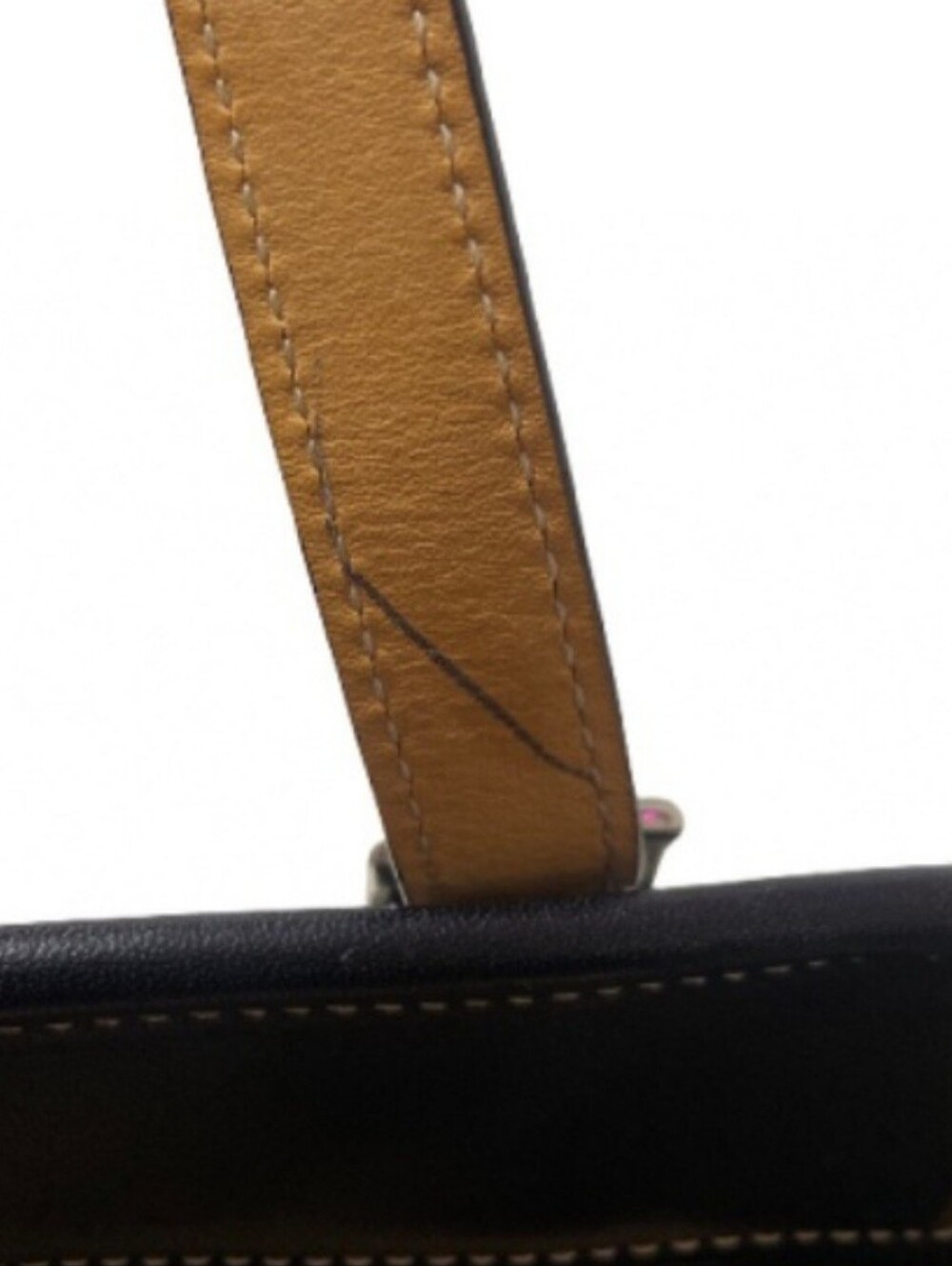 Coach 2003 Vintage Hampton Black and White Leather - Picture 10 of 10